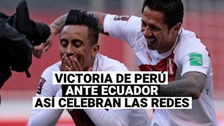 Eliminatorias Qatar 2022: Perú 2 Ecuador 1, así celebraron los peruanos en las redes