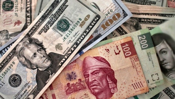 En la apertura, la moneda norteamericana cotizaba en 20,0675 pesos mexicanos. (Foto: AFP)