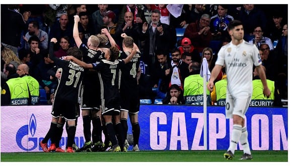 Real Madrid fue eliminado de la pasada Champions League al caer 1-4 ante Ajax. (Foto: AFP)