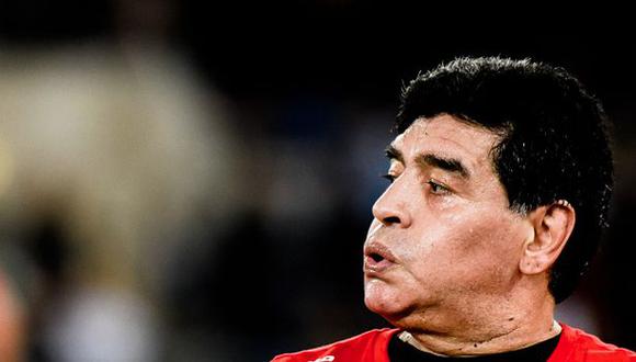Diego Maradona: una fotografía que causó el repudio mundial de sus hinchas. (Foto: Getty Images)