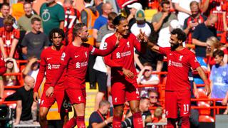 ¡Paliza en Anfield Road! Liverpool ganó 9-0 a Bournemouth en la Premier League