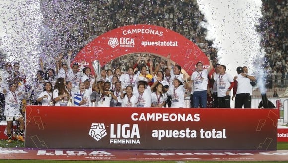 Universitario venció 2-0 a Alianza Lima y se proclamó campeón de la Liga Femenina 2023. (Foto: Violeta Ayasta/GEC)