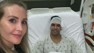 “Se viene el enmascarado”: el mensaje de Radamel Falcao tras operación por fractura facial