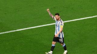 Luego de nueve partidos: Lionel Messi consiguió su primer gol en fase eliminatoria de un Mundial