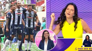 Periodista Lorena Álvarez festeja triunfo de Alianza Lima en el clásico: “Otra vez perdió la ‘U’”
