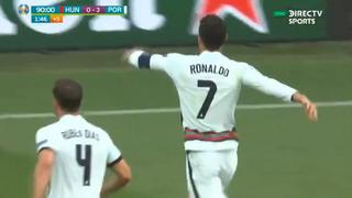 Tremendo doblete: Cristiano Ronaldo pone el 3-0 en el Portugal vs. Hungría [VIDEO]