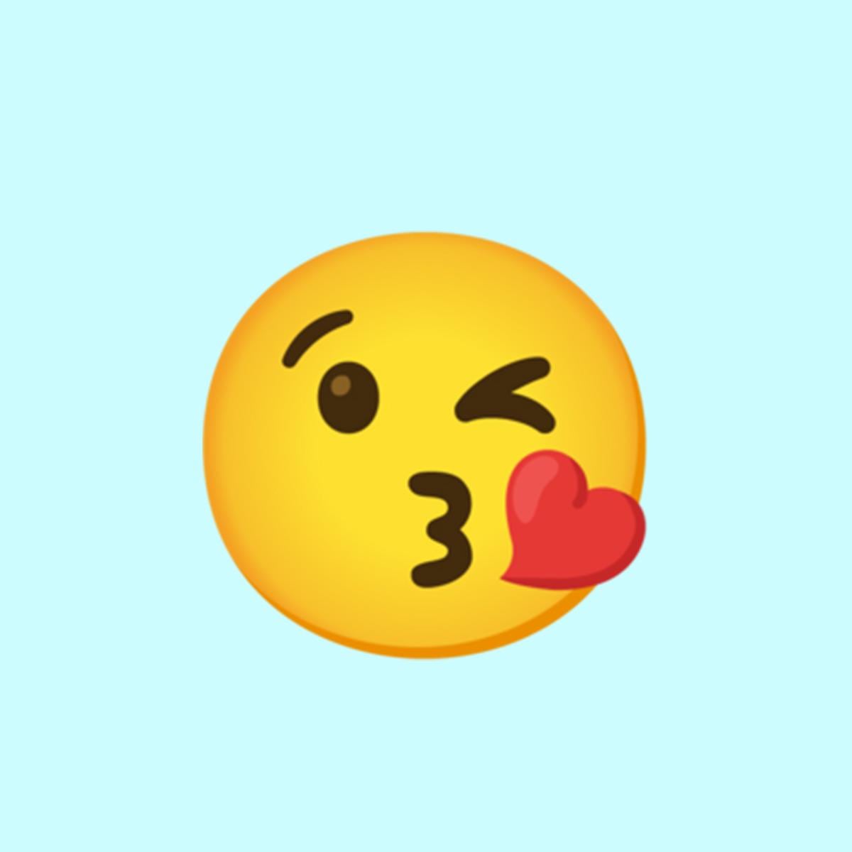 WhatsApp | Qué significa el emoji de la carita del beso volado con corazón  | Face Blowing a Kiss | Meaning | Aplicaciones | Apps | Smartphone |  Celulares | Viral |