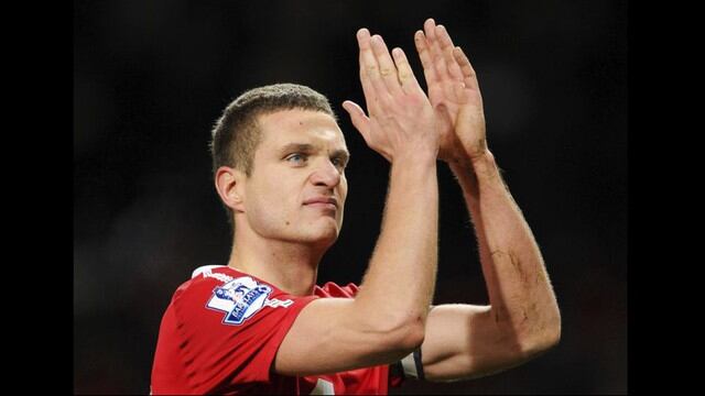 Nemanja Vidic, 35 millones de euros. (Getty)