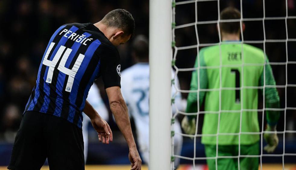 Inter de Milán le dijo adiós a entrar a los octavos de final de la Champions League. (Foto: Agencias)