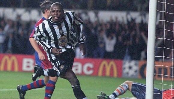 Faustino Asprilla jugó en el Newcastle entre 1996 y 1997. (Foto: AFP)