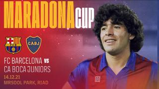 El costo de las entradas para el partido del Boca vs. Barcelona por la Maradona Cup