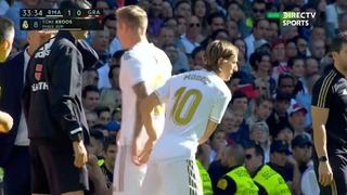 Nueva baja en el Real Madrid: Toni Kroos sale lesionado ante Granada y preocupa a Zidane