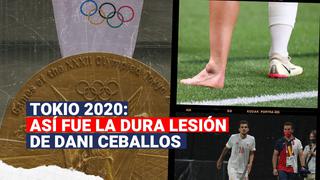 Tokio 2020: así fue la dura lesión de Dani Ceballos en el España vs. Egipto