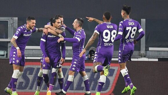 Fiorentina goleó 3-0 a Juventus. (Foto: Agencias)