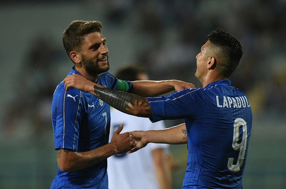 Los nueve italianos que no irán a Qatar 2022 y jugaron con Lapadula en la ‘Azzurra’.