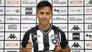 Alexander Lecaros está en la banca de suplentes y puede debutar oficialmente con Botafogo [VIDEO]