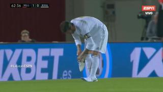 La incomodidad de Sergio Ramos: la 'guerra' del defensor con sus botines en el Real Madrid vs. Mallorca