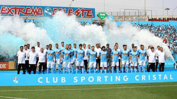 Sporting Cristal estrenó su nueva pantalla gigante en la 'Tarde Celeste 2023'. (Foto: GEC)