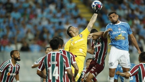 Sporting Cristal vs. Fluminense en partido por Copa Libertadores. (Foto: Violeta Ayasta/ @photo.gec)
