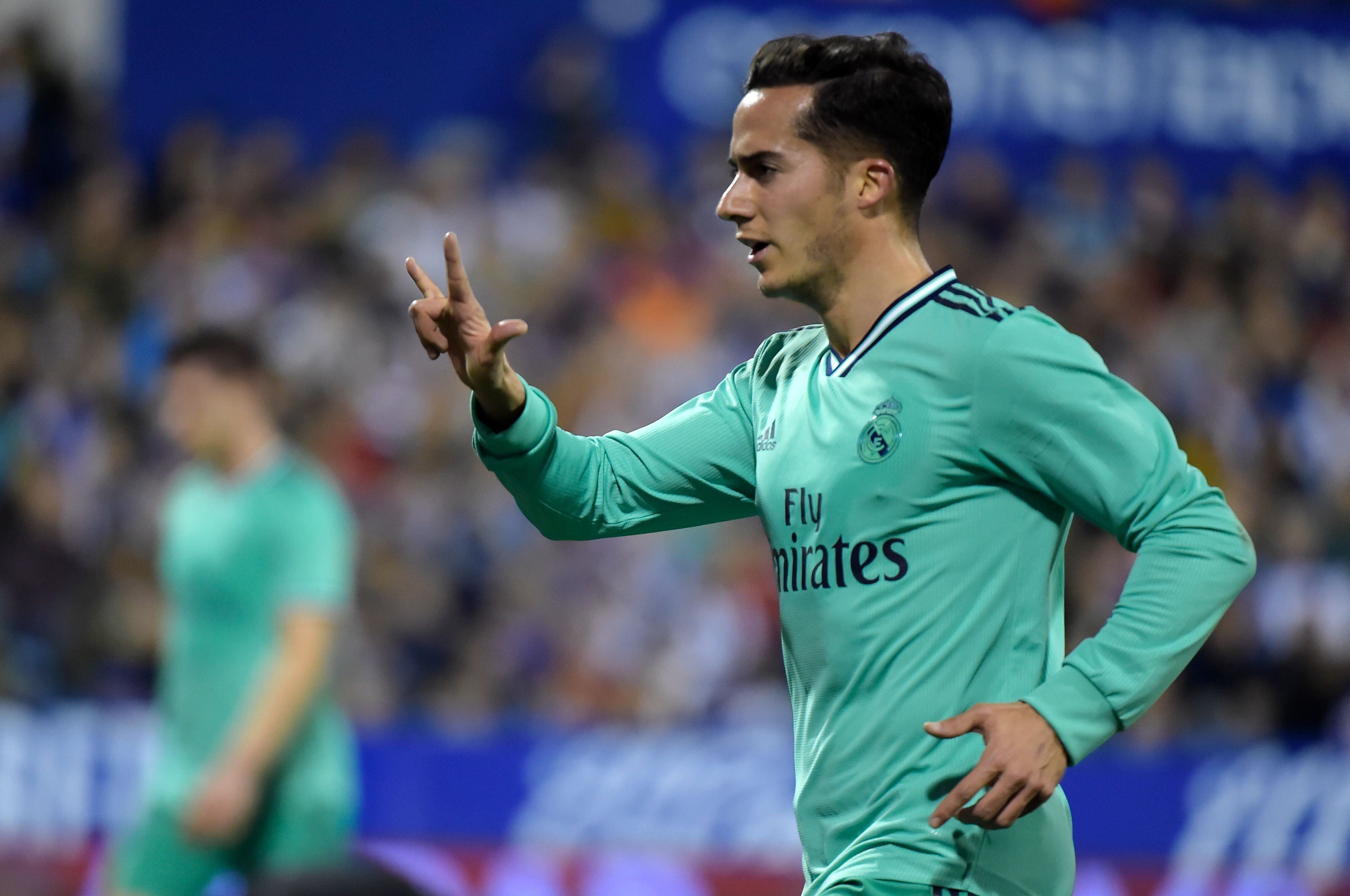 La sorprendente publicación del Real Madrid en Twitter con la foto de Lucas. (AFP)