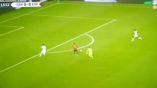 ¡Demoró una eternidad! Rodrigo desperdició la chance de abrir el marcador en el duelo entre España vs. Alemania [VIDEO]