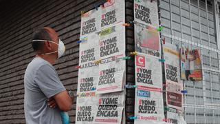 “YoMeQuedoEnCasa”: diarios peruanos se unen en una portada única contra el coronavirus