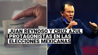 Por hacer campeón a Cruz Azul: Juan Reynoso recibió el voto de mexicanos en las Elecciones 2021