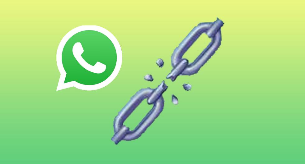 WhatsApp: what does it mean and when to use broken emoji |  Meaning of broken chain |  Smileys |  nnda |  nnni |  Play DEPOR