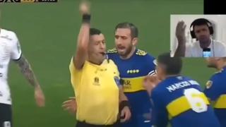 El ‘Kun’ no lo podía creer: la reacción de Agüero al mal arbitraje del Boca Juniors vs. Corinthians