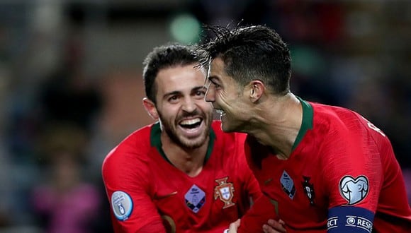 Portugal goleó 6-0 a Lituania con triplete de Cristiano Ronaldo por las Eliminatorias a la Euro 2020. (Getty Images)