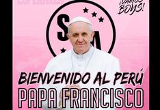 Sport Boys dio bienvenida al Papa Francisco con afiche de refuerzo e hinchas lo confundieron