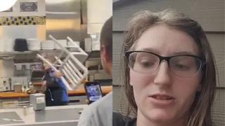 ¿Quién es la “Waffle House Avenger”, la mujer del video viral que desvió un sillazo en el aire?