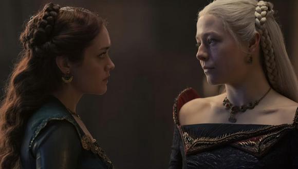 Existen teorías de los fans de "House of the Dragon" que Rhaenyra Targaryen y Alicent Hightower tenían sentimientos románticos (Foto: HBO)