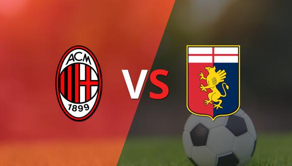 ¡Ya se juega la etapa complementaria! Milan vence Genoa por 1-0