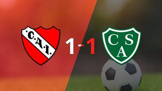 Empate a uno entre Independiente y Sarmiento