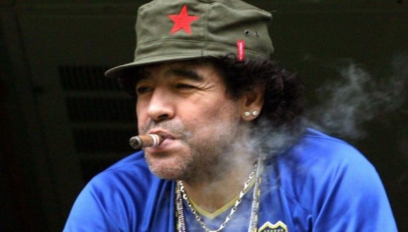 Confirmaron que Maradona fumaba marihuana y bebía alcohol (Foto: EFE)