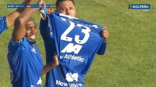 ¡Piochi presente! El gol de Edson Aubert para el 2-1 y celebró con la camiseta de Juan Pablo Vergara [VIDEO]