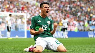 Ya es costumbre: 'Chucky' Lozano logró cuarto debut con gol tras anotarle a Alemania