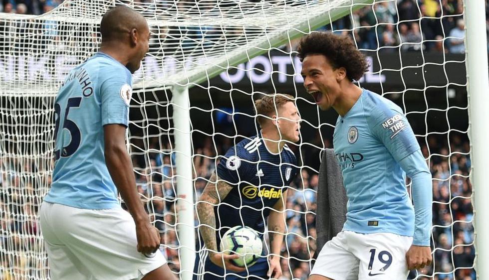 Manchester City vs. Fulham: goles, resumen y video HIGHLIGHTS del Premier League 2018 | | DEPOR