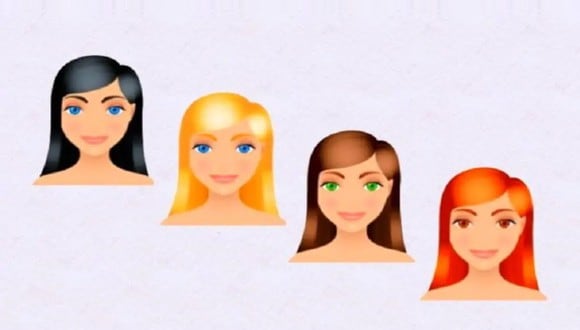 TEST VISUAL | En esta imagen hay varias mujeres con distinto color de cabello. (Foto: namastest.net)