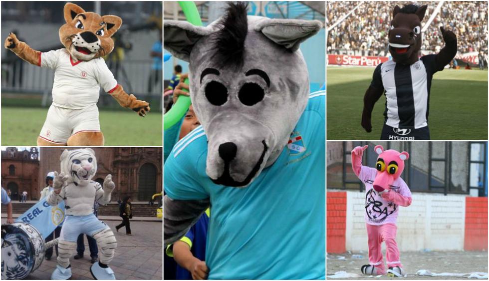 Estas son las mascotas del Fútbol Peruano (USI)