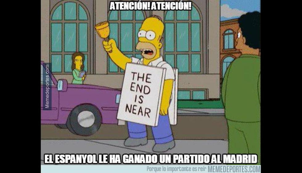 Los mejores memes de la caída de Real Madrid ante Espanyol por Liga Santander. (Difusión / Meme Deportes / Fan 10)