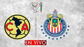 HOY, VER América vs. Chivas EN VIVO: canales de TV y link para VER EN DIRECTO por Copa MX | Estadio Azteca