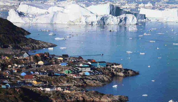 Medio ambiente: El *cambio climático* "podría tener incluso mayores efectos en los ecosistemas polares marinos de lo que se ha calculado". En la imagen, Groenlandia. (Foto: Getty Images)