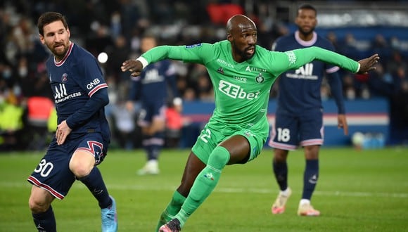 PSG venció 3-1 a Saint Étienne en el duelo por la fecha 26 de la Ligue 1. (Foto: AFP)