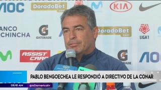 Pablo Bengoechea descarta presión contra arbitraje encargado del clásico