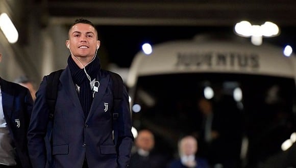 Cristiano Ronaldo dejó Italia tras el duelo ante Roma por el accidente que sufrió su madre. (Getty)