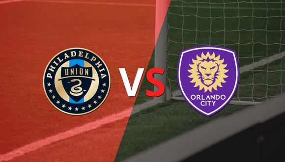 Termina el primer tiempo con una victoria para Philadelphia Union vs Orlando City SC por 2-0