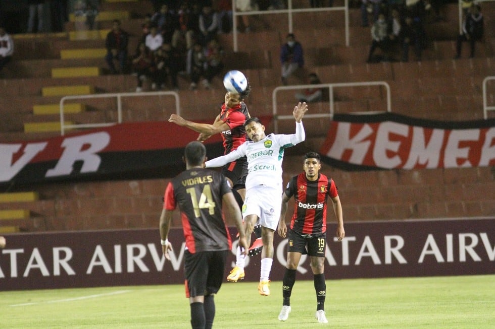 El 26 de mayo, Melgar derrotó 3-1 a Cuiabá, con goles de Cristian Bordacahar (2) y Jean Pierre Archimbaud. Con este resultado, clasificó a los octavos de final de la Copa Sudamericana. (Foto GEC Archivo)
