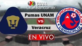 Hoy, Pumas vs. Veracruz EN VIVO ONLINE por la Liga MX 2019 | Torneo Clausura
